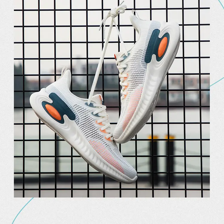 Fujian Factory Wholesale Zapatos Hombre Braethable Soft Jogging Mens Trail Running Shoes