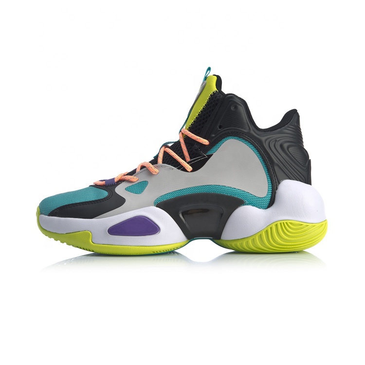 China OEM No Brand Name High Upper Basketball Shoes Power Sport Basketball Shoes Men